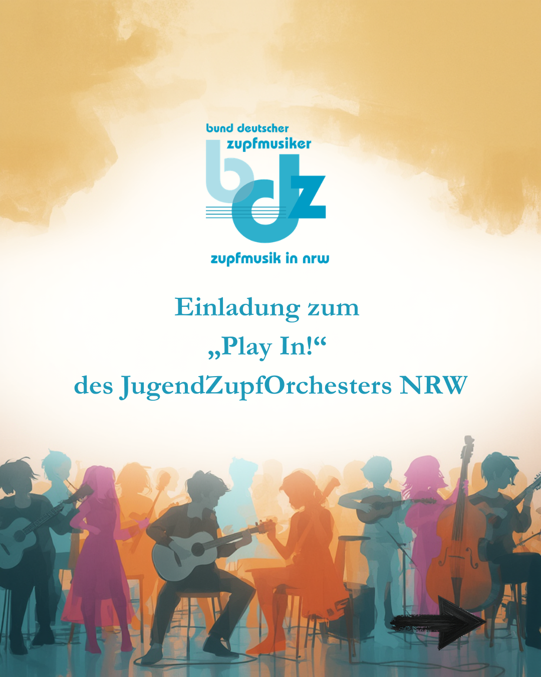 Einladung zum Play In! des Jugendzupforchesters NRW